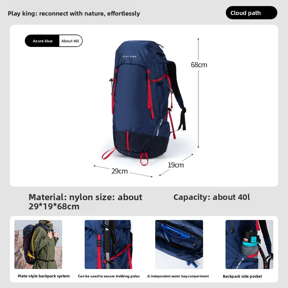 Hiking Bag Hiking Leisure Large Capacity Backpack Lightweight Outdoor Backpack