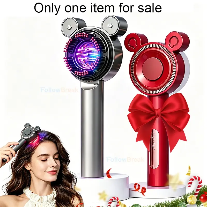 The new 2026 spray massage comb is used for hair growth, intelligent head massager, scalp comb, suitable for holiday gifts