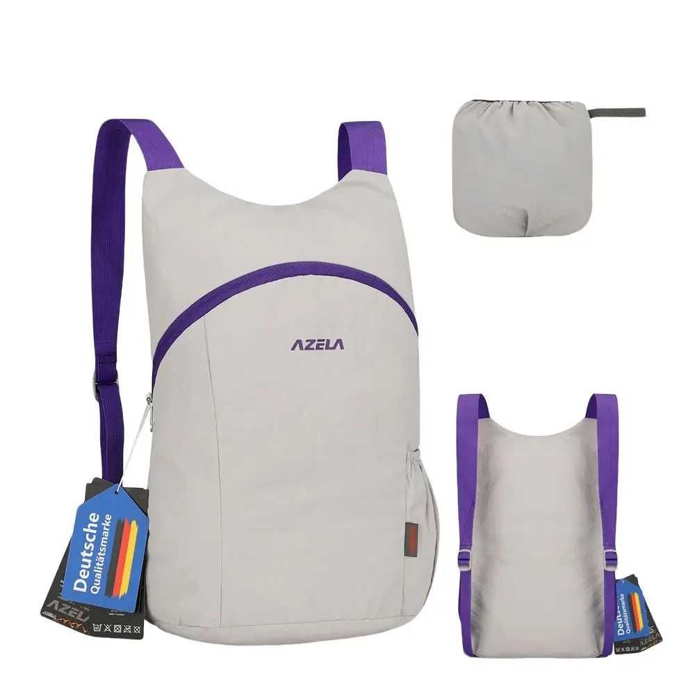 Azela Waterproof Foldable Lightweight Travel Bag, Travel Backpacks, Outdoor Sports Backpack, Portable Backpack for Camping, Hiking, Climbing