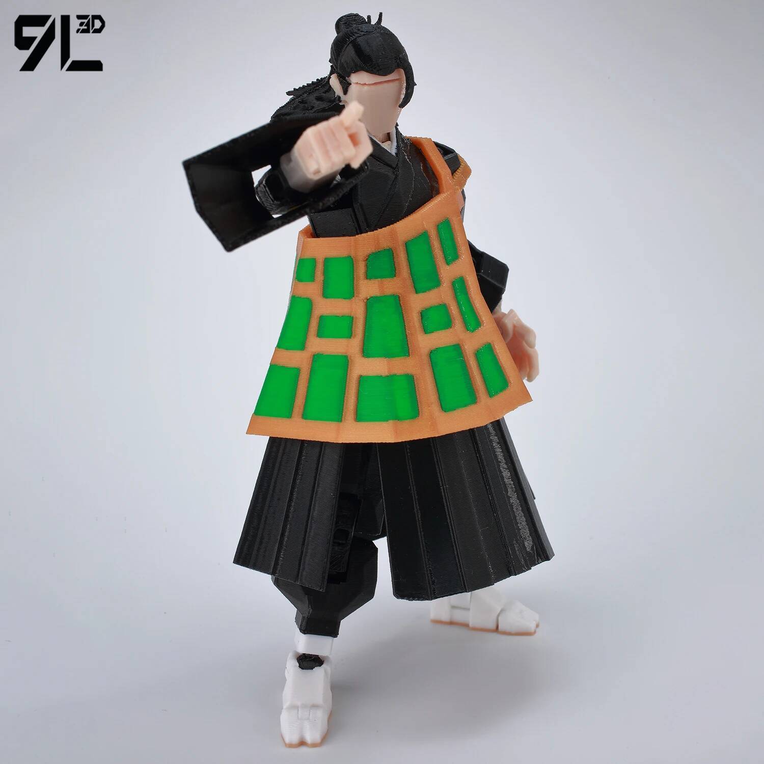 9L3D Multi-Joint Articulated Figure Dummy13 Jujutsu Kaisen Kenjaku Brain Entity Satoru Gojo Lucky13 Desktop Display Figure Model