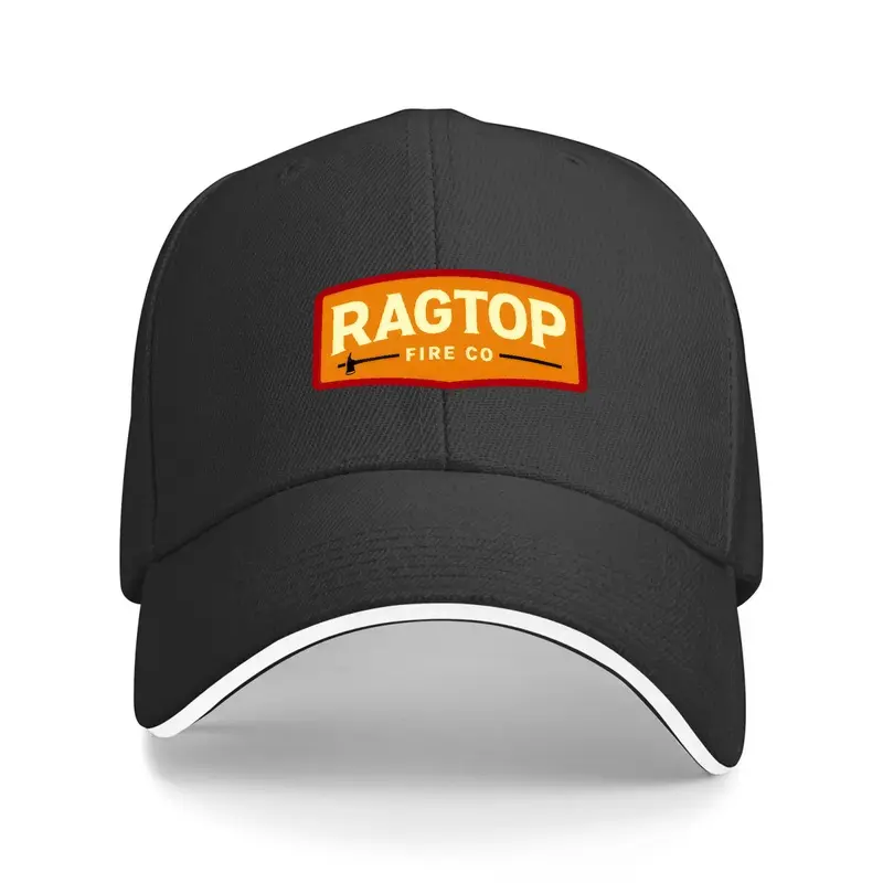 RAGTOP FIRE CO Trucker Hat, Adjustable Mesh Back Cap, Vintage Firefighter Baseball Cap For Men