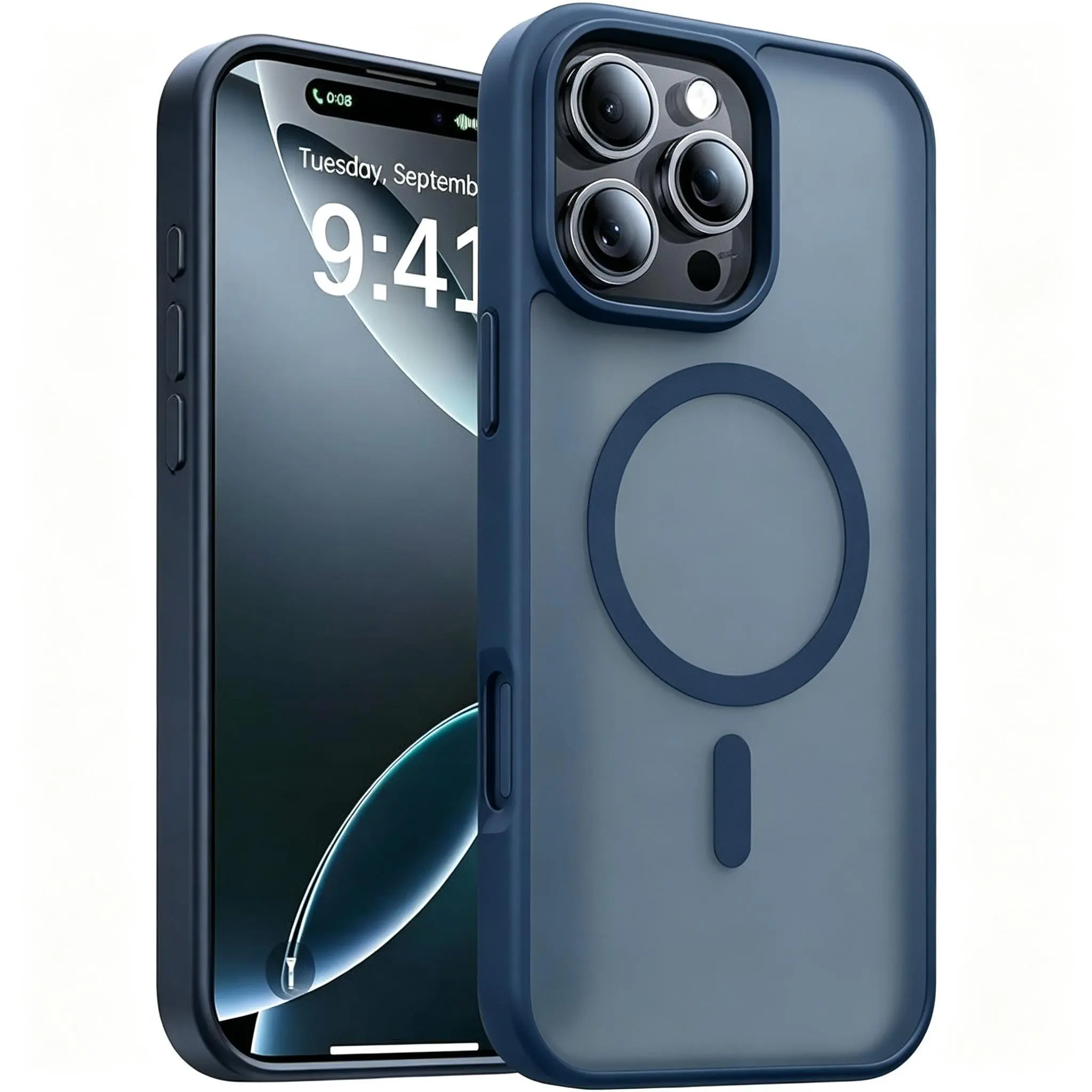 Aesthetic Shockproof Magnetic Phone Case Translucent Matte Shell MagSafe Ready Military Grade Drop Protection Anti Yellowing Feature For iPhone 12 13 14 15 16 17 18 Pro Max