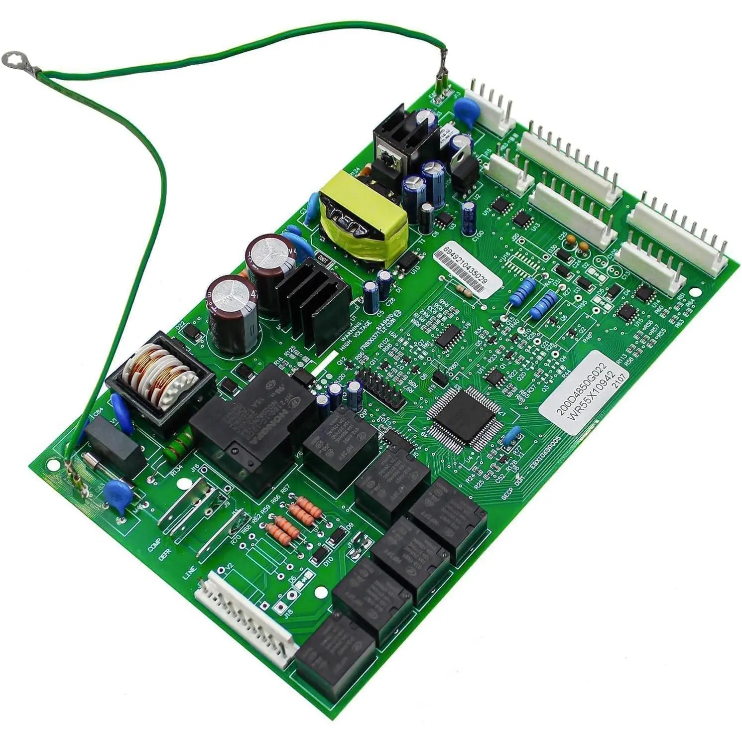 WR55X10942C WR55X10942 Control Board  for  Refrigerator | Replace WR55X10942P WR55X11130 WR55X10552 WR55X10656 WR55X10996 WR55X11072 WR55X10775, Non-