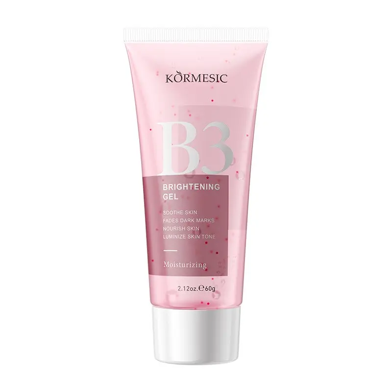 Skin Brightening Niacinamide B3 Gel, Hydrating Soothing Facial Gel, Reduce Dark Marks Even Out Dull Tone Daily Facial Moisturizer