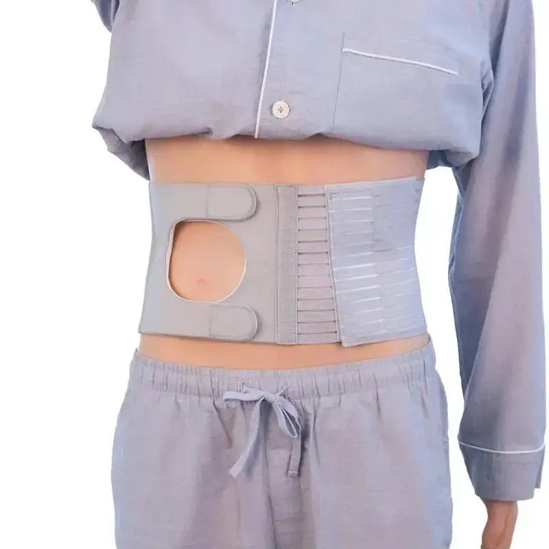 Elastic Care Waist Ostomy Abdomen Wear Ostomy Pocket Medical Adjustable Band Fixed Support Widened Abdominal Auxiliary Strap