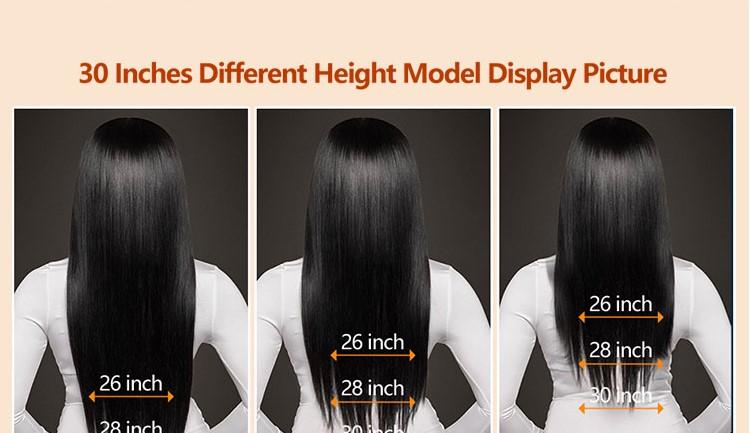 Wear and Go Human Hair True to length Brazilian 5x5 Glueless Wig 42 Inch 13x4 13x6 HD Transparent Bone Straight Lace Frontal Wig