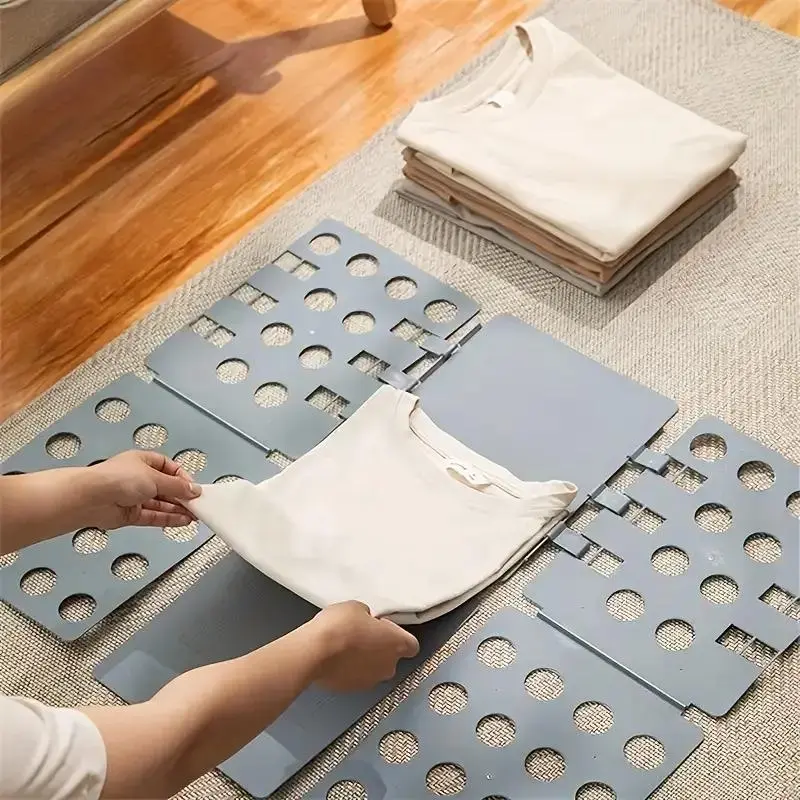 Space-Saving Clothes Organizer, Plastic Folding Board for T-Shirts & Clothing, Home Storage Solution, Compact Closet Organization, Efficient Closet Organization Tool, Closet Organizers and Storage