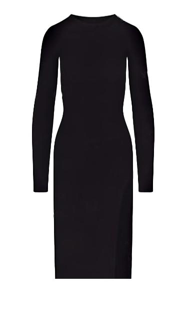 Black wedding dress, elegant party dress, luxurious and grand cocktail dress