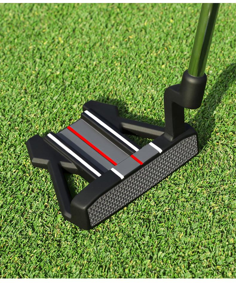 Golf Putter - 3-Line Alignment, Single Club (Men's & Women's) - Stable, Low Center of Gravity, High Forgiveness, Precision Alignment Lines