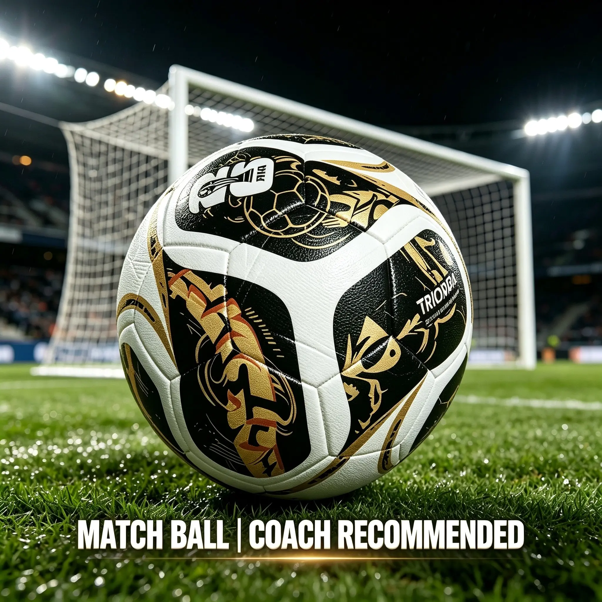 Size 5 Soccer Ball, High-Quality PU Material, Trendy Print Design, Anti-Slip Durable, Perfect for Matches, Fan Use, Gift Idea