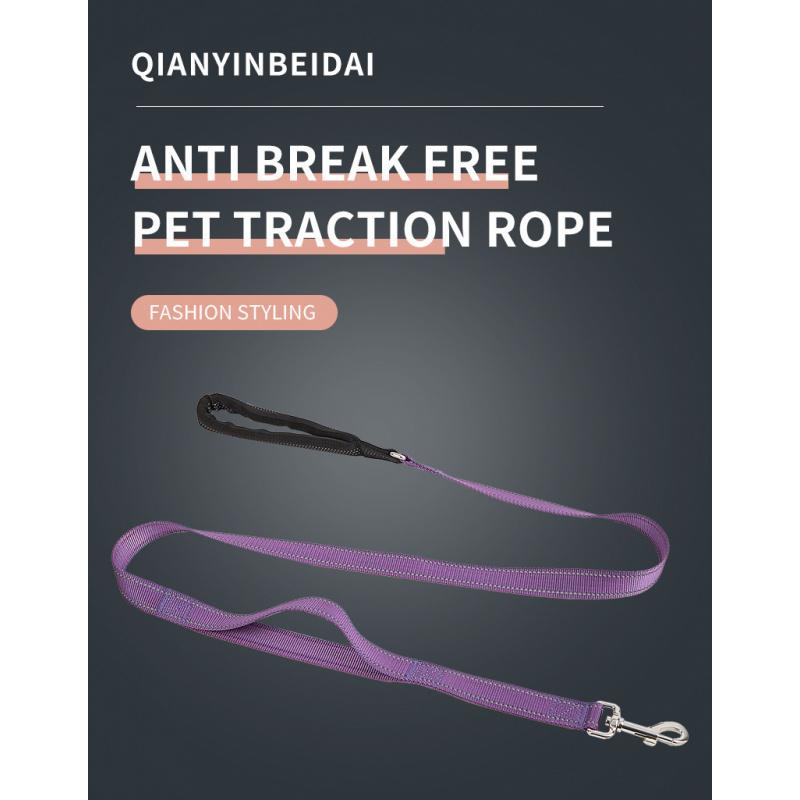 Dog GPS Tracking Collar for Medium & Large Dogs - Non-Chafing Anti-Lost Collar with Leash Attachment