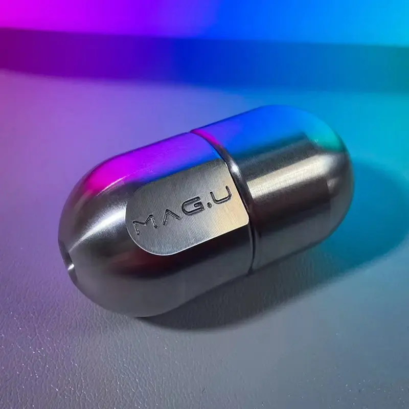 Premium Metal Magnetic Fidget Slider | EDC Anxiety & Stress Relief Toy | ADHD Sensory Tool