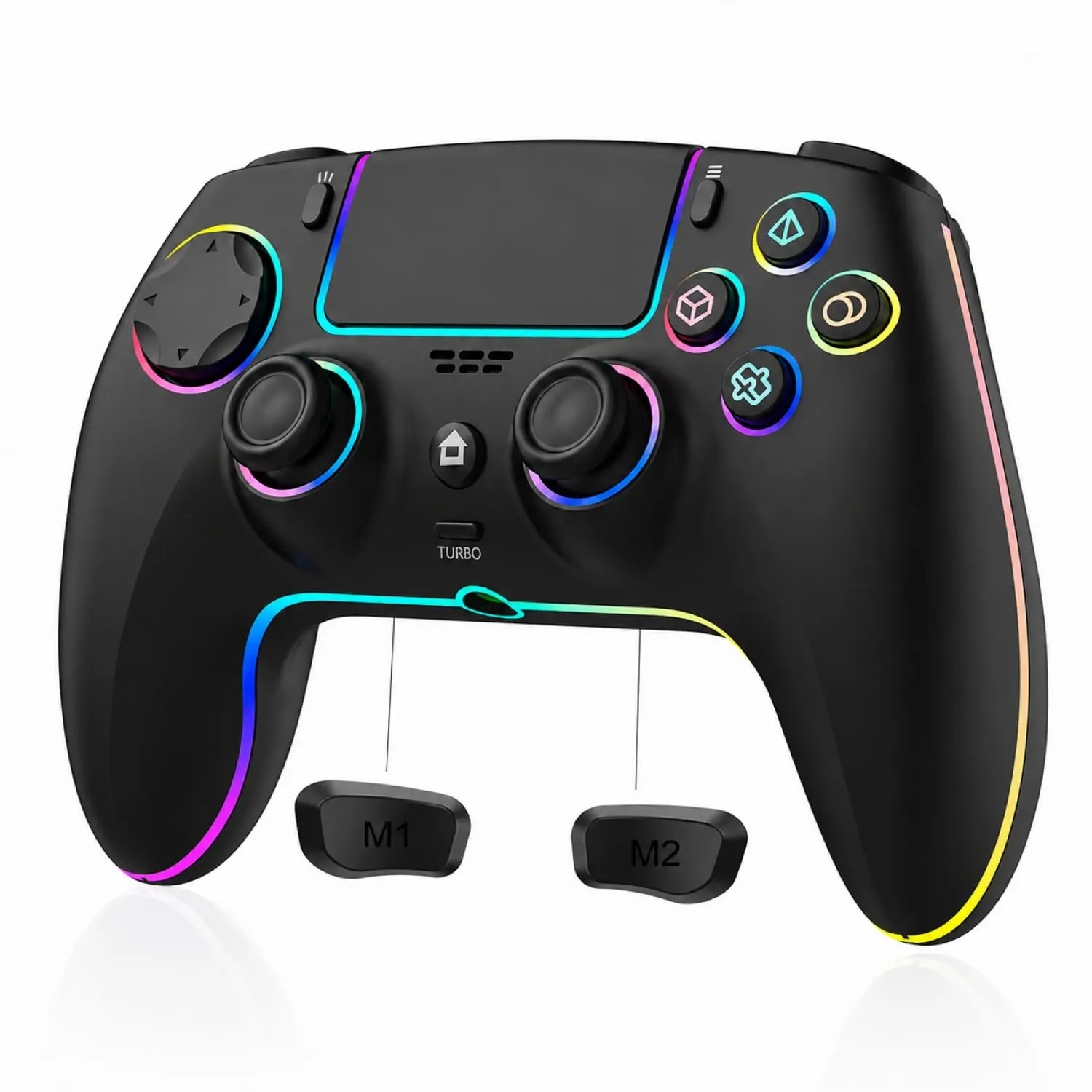 Wireless Hall Effect Controller for PS5 Series/PC/Mac/iOS