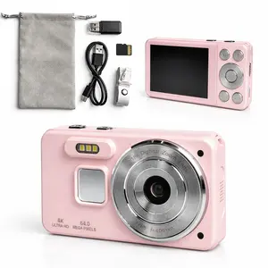 Fhd Digital Camera with SD Card, 18x Digital Zoom, 2.8-Inch Screen, Portable Mini Camera, Ideal for Teens, Gifts, Tech Gadgets