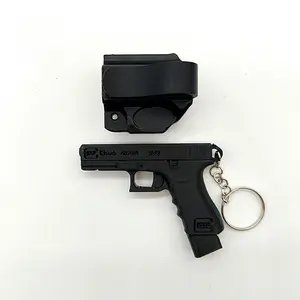 Mini Handgun Model Key Ring Novelty Tactical Gift For Men