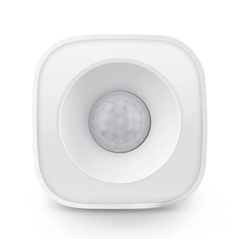 Tuya Zigbee Smart Infrared PIR Motion Sensor - 8cm x 8cm Wireless Home Sensor, 23ft Range, Polyester-Synthetic PVC Components, Child Safety, Discreet Mounting, Batteries-Operated, Supports Automated Scenes/Actions (Ideal for Bathrooms), Motion Sensor Ligh