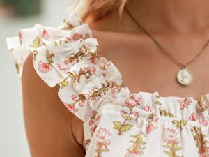 FMEYOA Womens Floral Print Pajama Sets Ruffle Trim Cami and Casual Shorts 2 Piece Lounge Set PJ