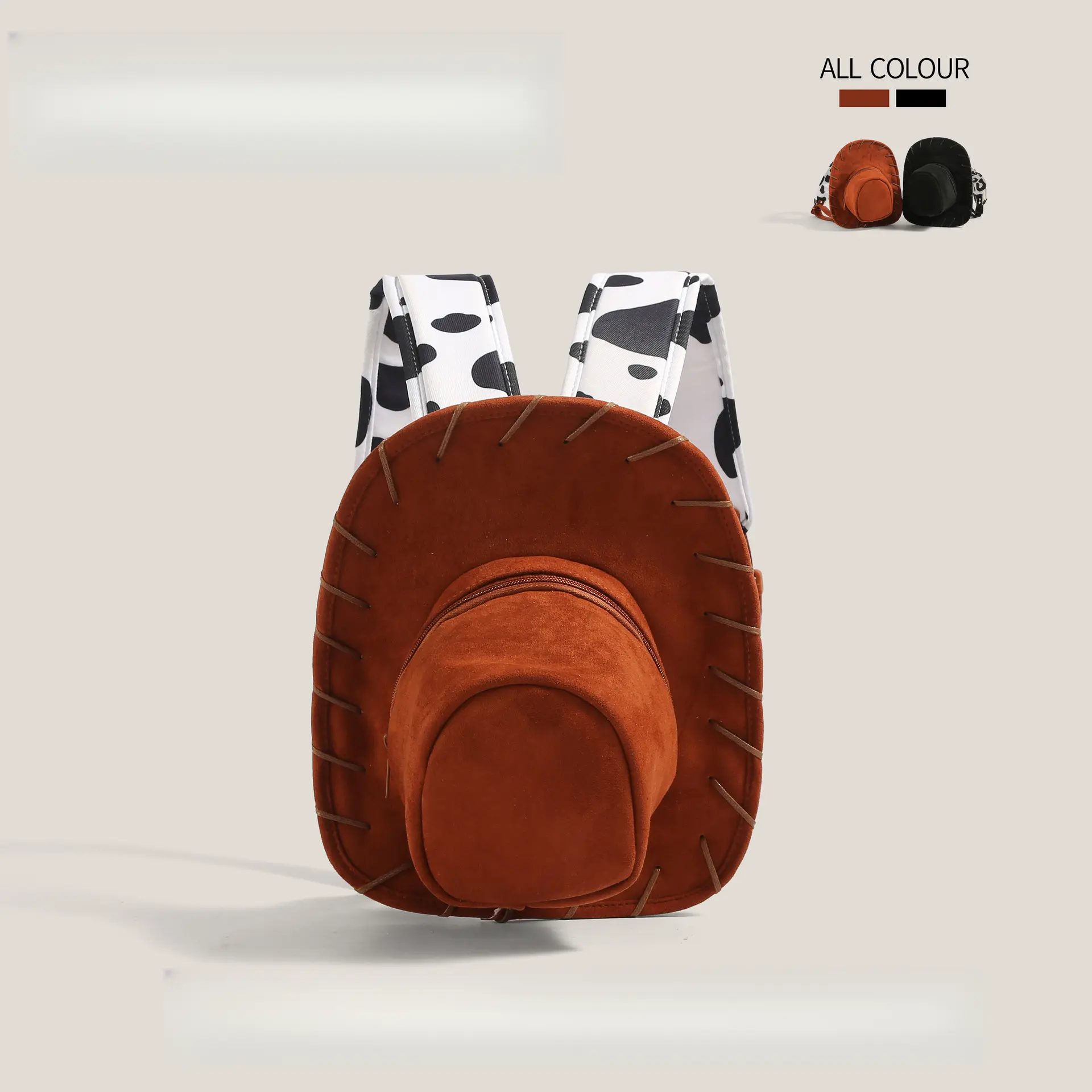 Hat Backpack for Women 2026 New Trendy Cute Retro Creative Double Shoulder Bag