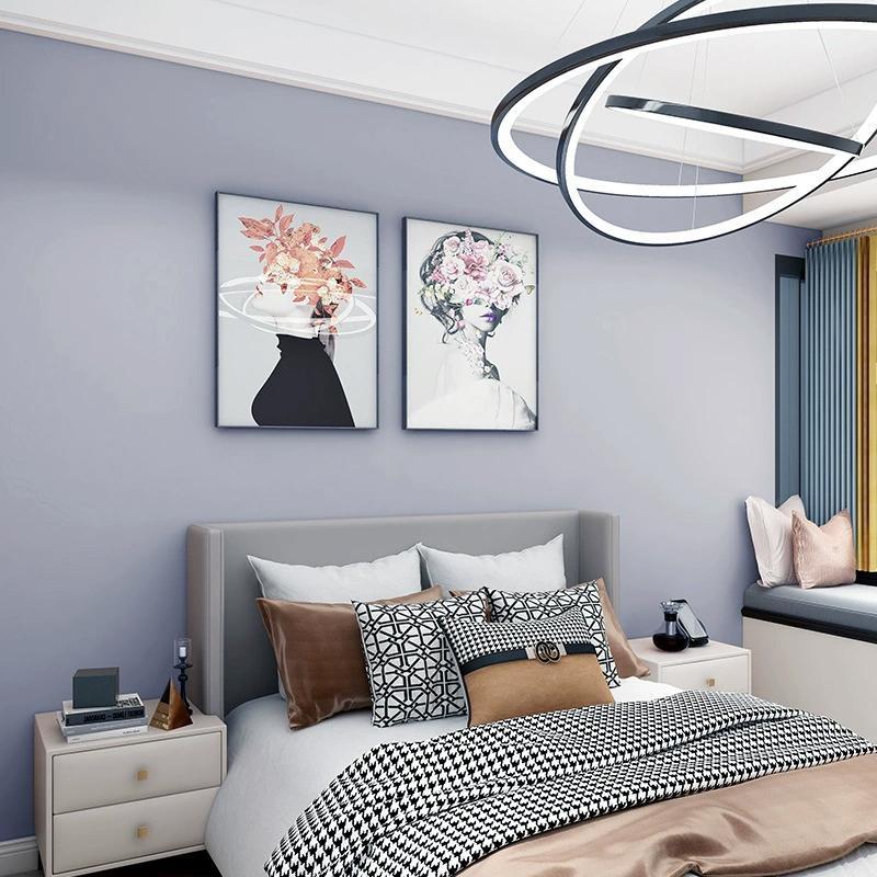 Solid Color Wallpaper, Self-adhesive Wall Sticker, Waterproof Wallpaper for Home Living Room Bedroom Dormitory Decor, Peel and Stick Wallpaper Designs