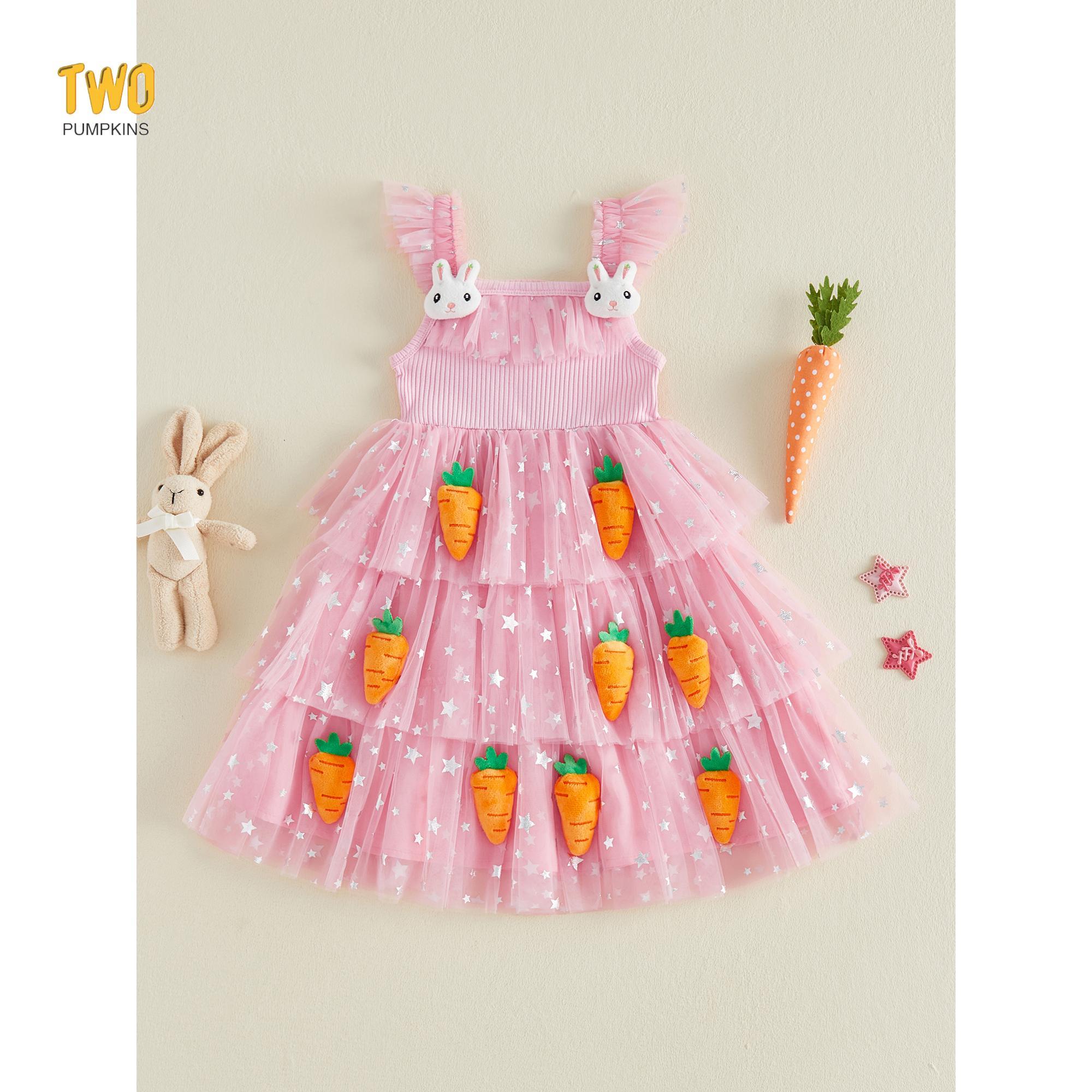 Toddler Girl Easter Outfit 3d Carrot Layered Dress Tulle Sleeveless Lace-up Sequin Cake Dress Princess Dresses Toddler Girl Easter Outfit 3d Carrot Layered Dress Tulle Sleeveless Lace-up Sequin Cake Dress Princess Dresses