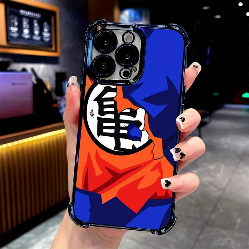 Anime G-Gokus Training Suit Case Compatible with For iPhone 17 Air 16,15,14,13,12,11,Pro,MAX Plus, Featuring a Transparent Soft Back Cover That Is Anti-Drop
