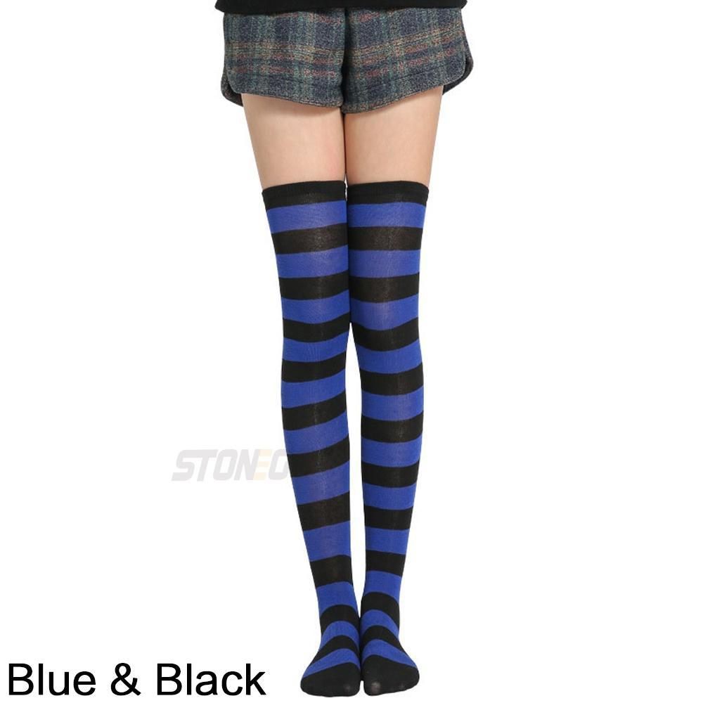 Fashion Leg Women Socks Over Knee Socks Solid Warmers Knee High Socks 5 Colors Optional