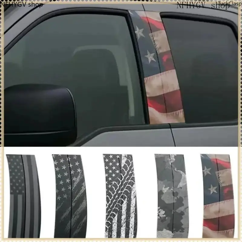 12"x21.5" Modern Gloss B-Pillar Car Decals Easy Peel-and-Stick Self-Adhesive Vehicle Stickers, Clean Removable Design With Zero Residue, Long-Lasting Auto Exterior Accessory For Simple DIY Custom Car Styling Projects
