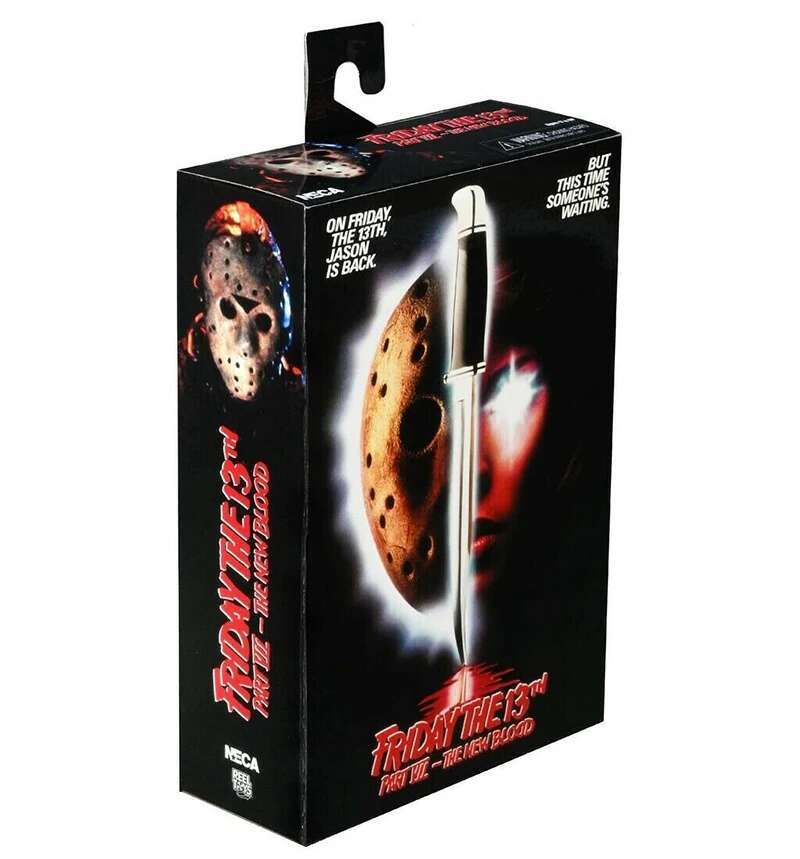 The 13th Figure Toys NECA Friday Freddy Jason Voorhees Blood Action Figure Jason Collectible Model Christmas Halloween Gifts