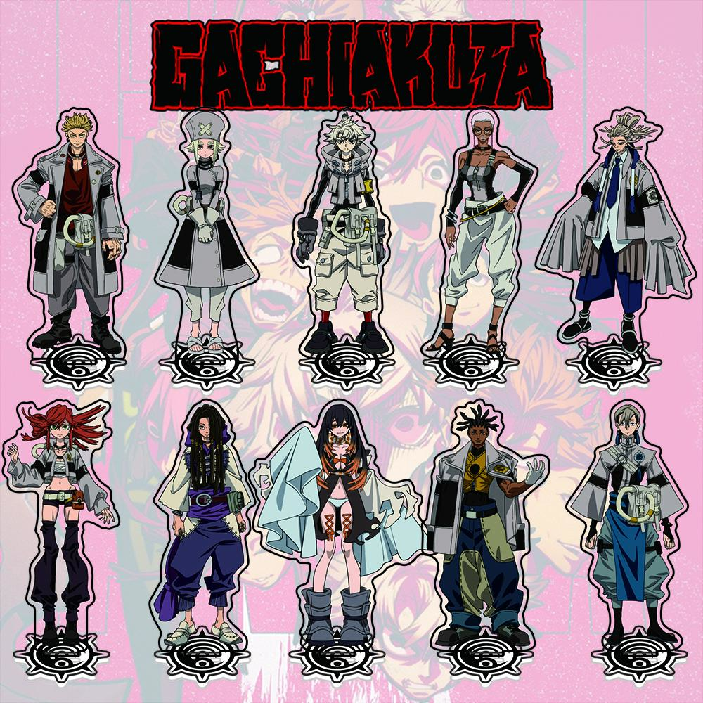 Gachiakuta Acrylic Standee Classic Pose Rudo Engine Zenkoku Figure Model Manga Merch Desk Display Collector Gift