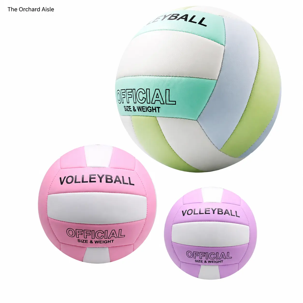 Soft PVC Volleyball for Youth Training and Recreational Play – Machine-Stitched, Durable Indoor/Outdoor Practice Ball Ideal for Middle School and High School Students, Unisex Design with Comfortable Grip and Consistent Bounce