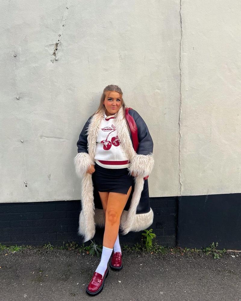 Cider [3 colors, size 36-41] Solid Patent Leather Loafers