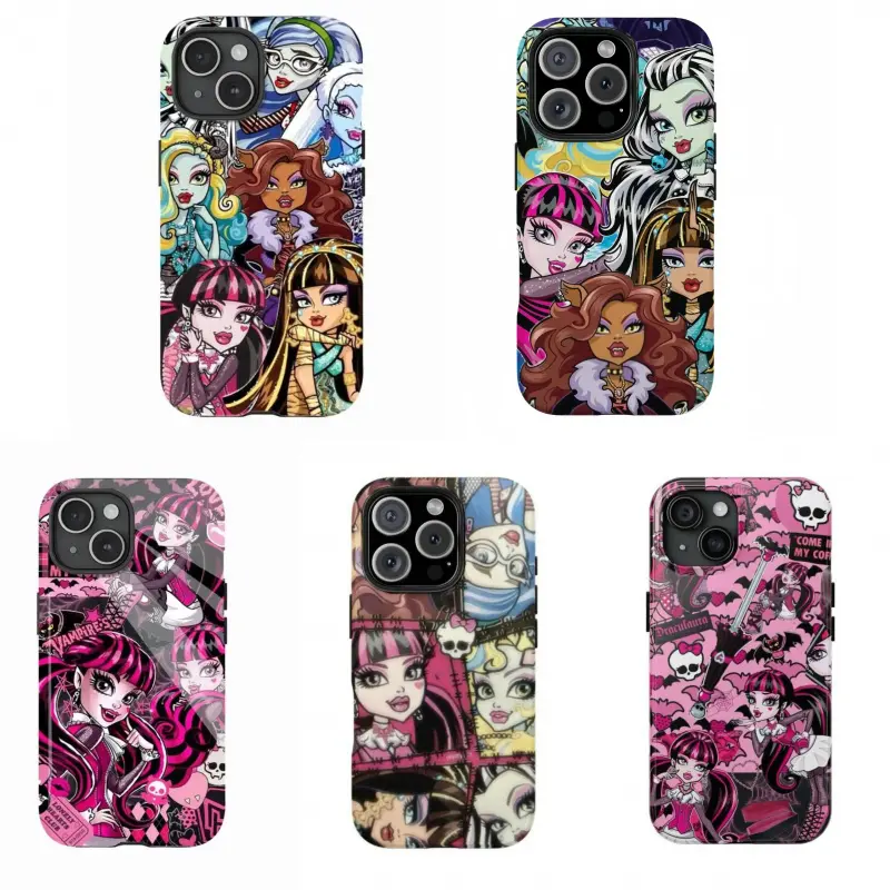 Characters Protective Phone Case,Tough phone case,for iPhone 16/15/14/13/12/11/17 ProMax Plus for Samsung phones, suitable for both men and women, an excellent choice for Halloween, Christmas and Thanksgiving. Shockproof phone case
