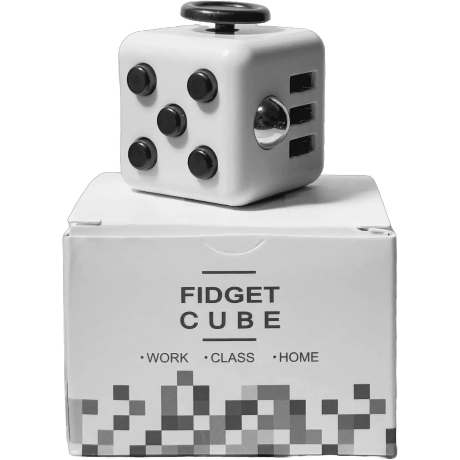 Premium Quality Stress Relief Cube Toy for Adults and Kids - Improve Focus, Relieve Anxiety, Increase Productivity - Durable Portable Design