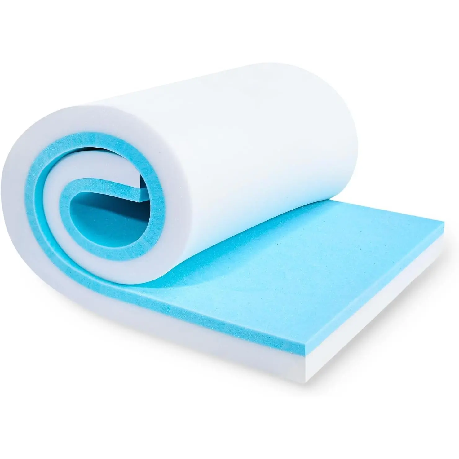 Upholstery , 72" x 24" x 2" High Density Gel Memory  Padding Couch Cushion Support, Cut to Size   Pad for Sofa Sag Support