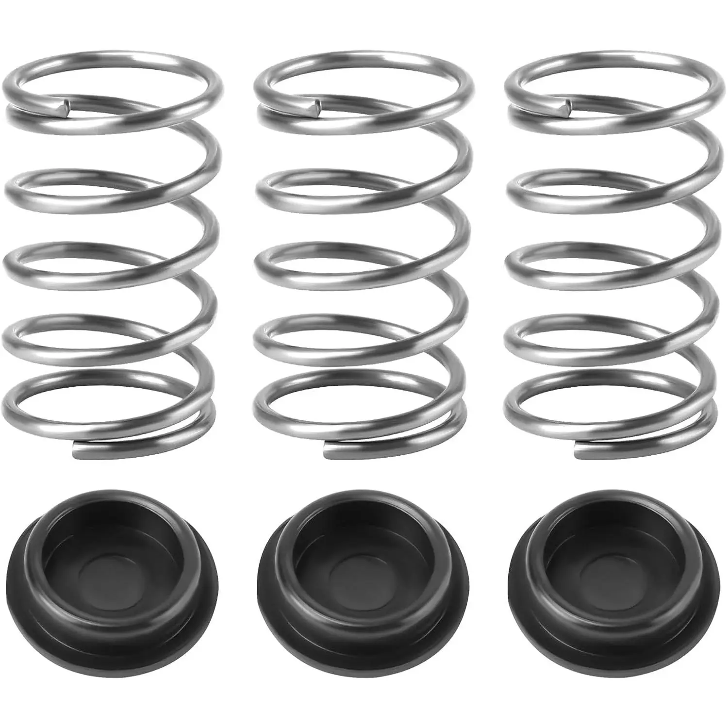 SRM-225i Trimmer  Spring Cap & Spring Fits Echo Speed Feed SRM-225 GT-225L 400 450 375 C242 GT-230 T235 T242 Speed Feed Cap  V494000840 V450001880 Weed Eater Cap String Attachments(3PCS)