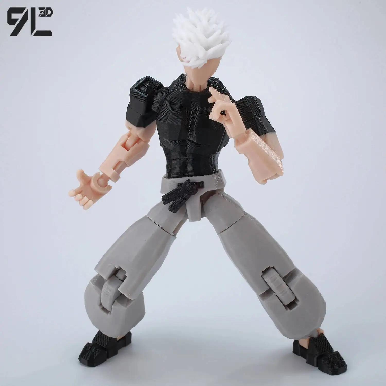 9L 3D Printed Anime Jujutsu Kaisen Sukuna Lucky13 Dummy 13 Movable Shapeshift T13 Action Figures Mannequin Toys for Collectors