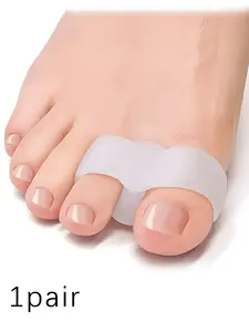 Soft Silicone Toe Protectors, Protector Guard, 1 Pair, Suitable for Sports Shoes, Unisex, Comfortable Fit, Durable Protection, All Seasons