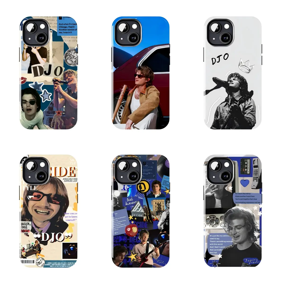 Djo Joe Keery Retro Indie Rock Case Suitable for iPhone 17-11 Pro Max/Plus and  Samsung Galaxy S23-25