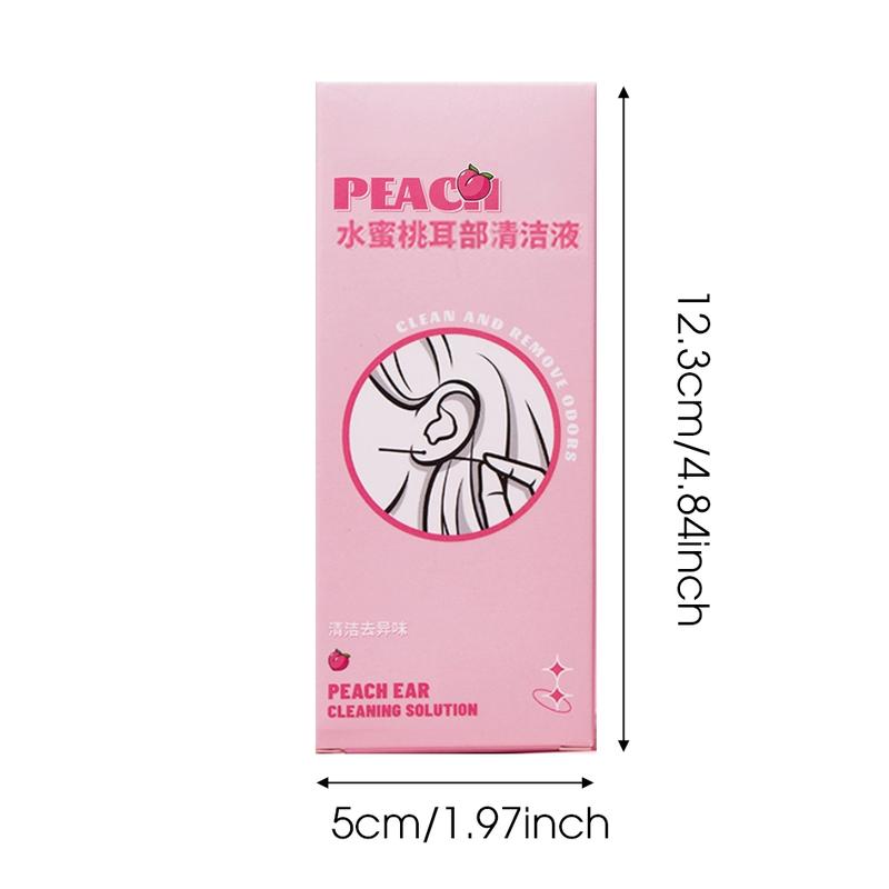 Disposable Ear Cleaning Line, 1 Set Ear Cleaning Solution, Portable Earwax Cleaning Supplies, Earwax Removal Tool, Earwax Cleaning Kit