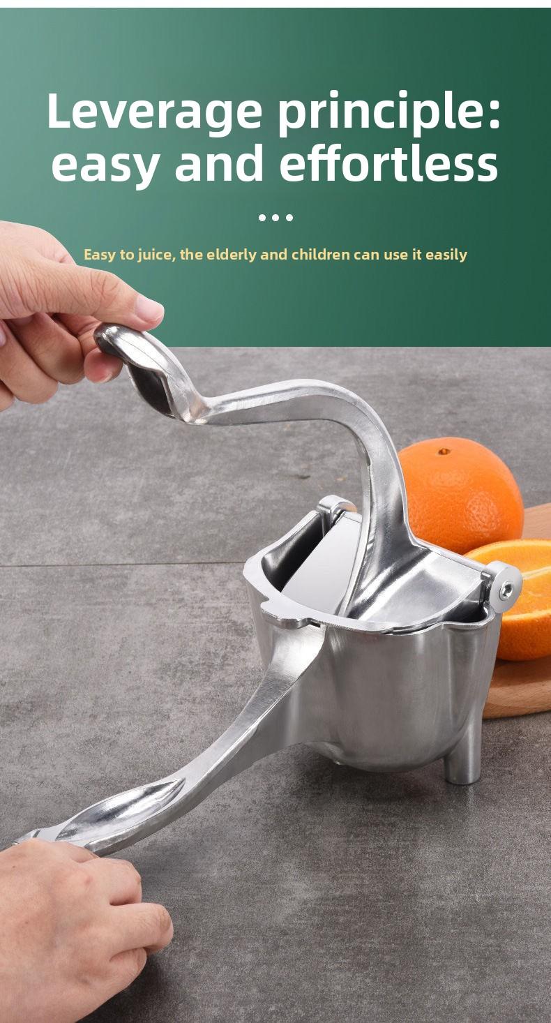 Detachable Manual Aluminum Alloy Juicer