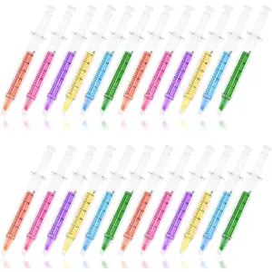 Highlighter Pens with 6 Colors (24pc) - Bulk  Theme Gifts for  & Office Supplies