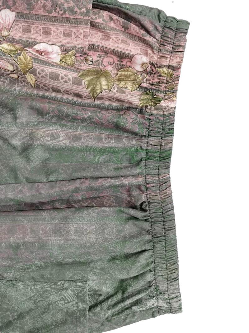 Plus Size Figure Print Pocket Elastic Waist Pants, Casual Comfy Trousers for Daily Wear, Women's Bottoms for Summer, Bohemian Trousers