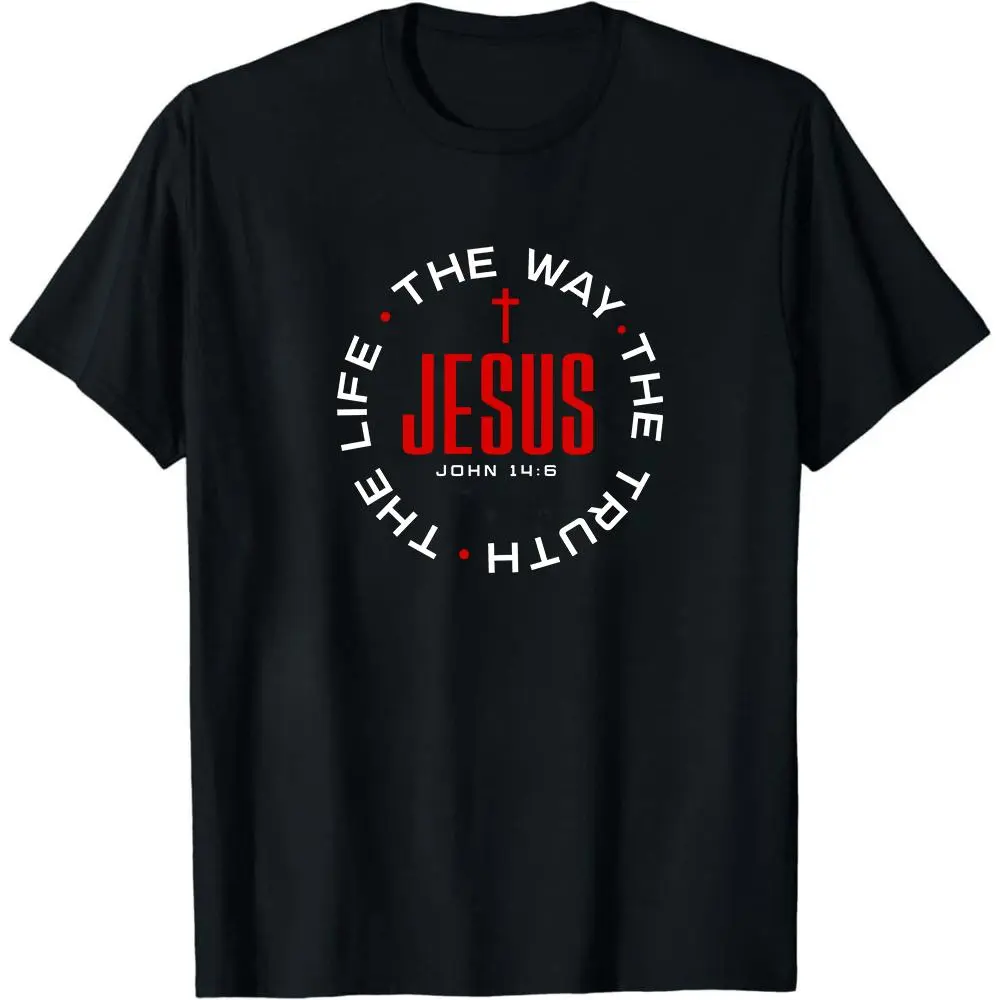 Jesus: Way, Truth, and the Life" Shirt – Jesus, The Way the Truth and the Life, Faith, Christian-themed T-shirt