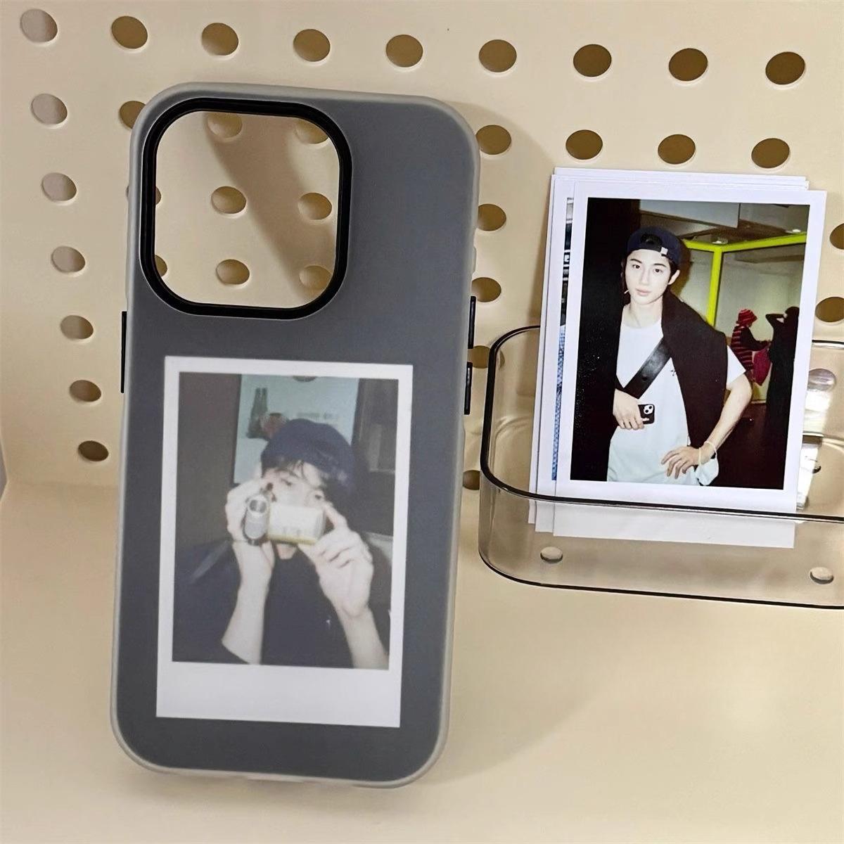 Jelly 3-in-1 Dual-Layer Phone Case for iPhone 17 Pro Max/15 Pro/14/13/12, Frosted Cool Texture, TPU Outer + PC Inner Shell, Anti-Palm Grip, Lightweight Easy to Hold, Protective & Stylish Case for iPhone Models