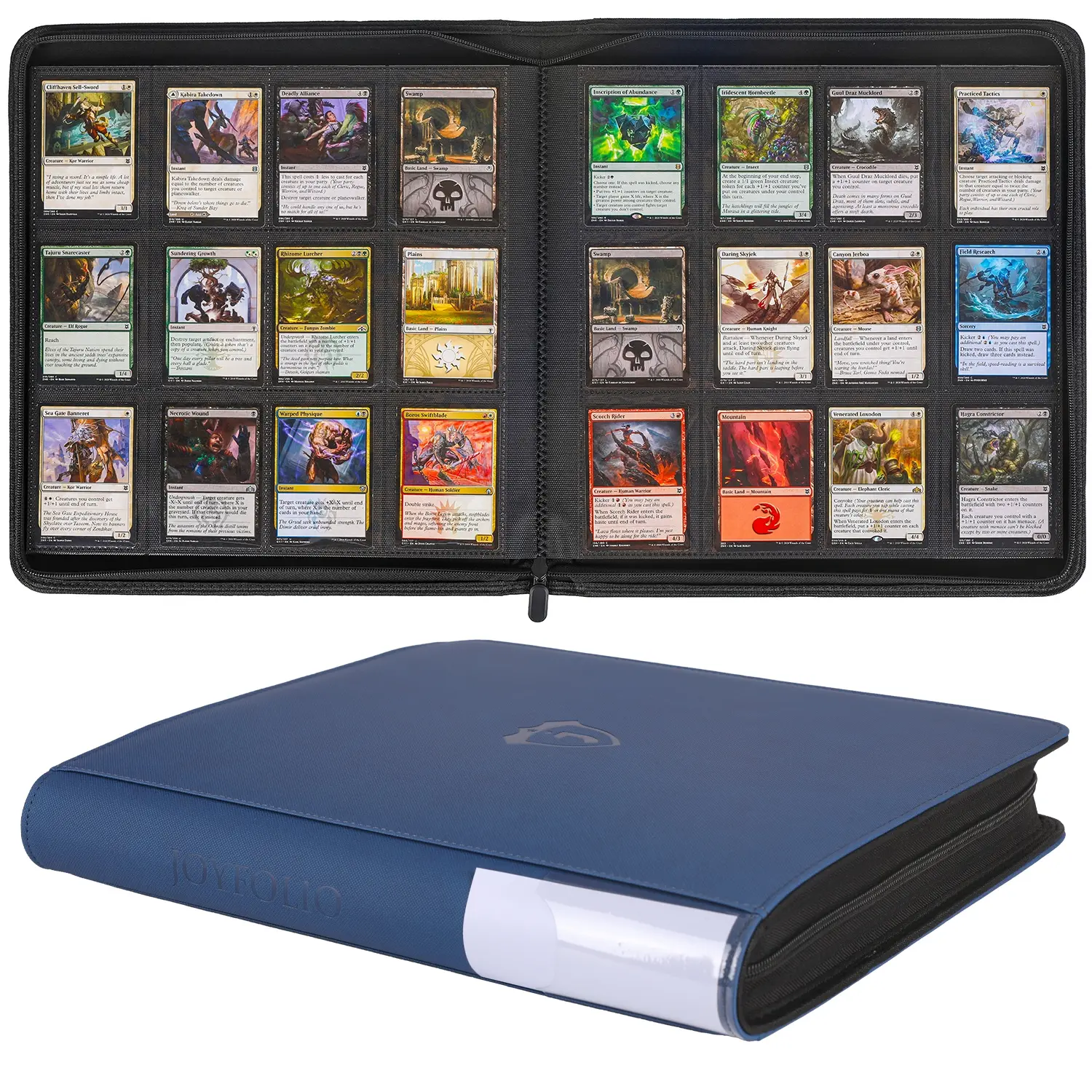 Premium Trading Card Binder, 12 Pocket 480 Card Holder for Pokémon, TCG & Sports Cards Collection