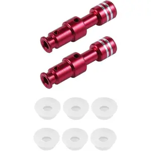 Zylione 2 Pack Float Valve -   with 6 Sealer Gasket -  Float Valve wiht  Caps for  Cooker Duo/Duo Plus/Lux 8 QT,(2 Float Valves 6  Caps)
