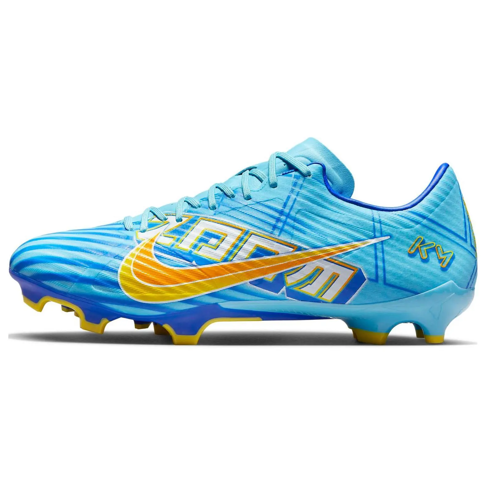 Nike Zoom Vapor 15 Academy Soccer Cleats for Men and Women – Round Toe, Lace-Up, Molded Rubber Studs for Artificial Turf, Blue Verifiable, with credentials and supporting global authentication