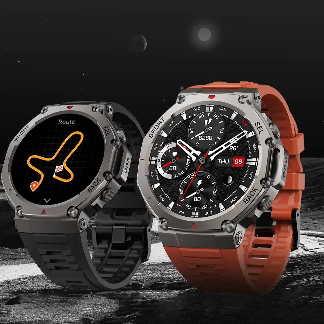 GPS Smartwatch 1.43in Amoled Screen, Bluetooth-compatible Call, Glonass/bds/galileo/navic, 5atm Waterproof, Sport Smartwatch