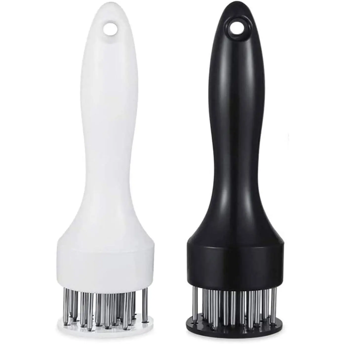 Meat Tenderizer Tool with Ultra  Stainless Steel   2 Pack Meat Tenderizer Tool Profession Kitchen Gadgets Jacquard for Tenderizing and Cooking BBQ, Marinade, Steak, Beef, and Poultry
