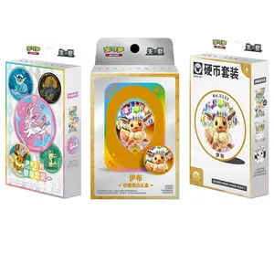 Chinese Pokémon Terastal Grand Gathering Combo Bundle | 17.5 CSV9.5C Coin Set + Badge Set + Tin Box Set